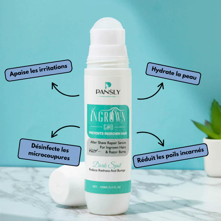SERUM CONTRE LES ACNES ET LES POILES INCARNE APRES RASAGE ( Pansly )