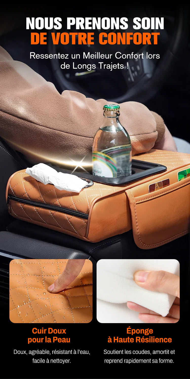 🚗Coussin d'accoudoir multifonctionnel pour voiture
